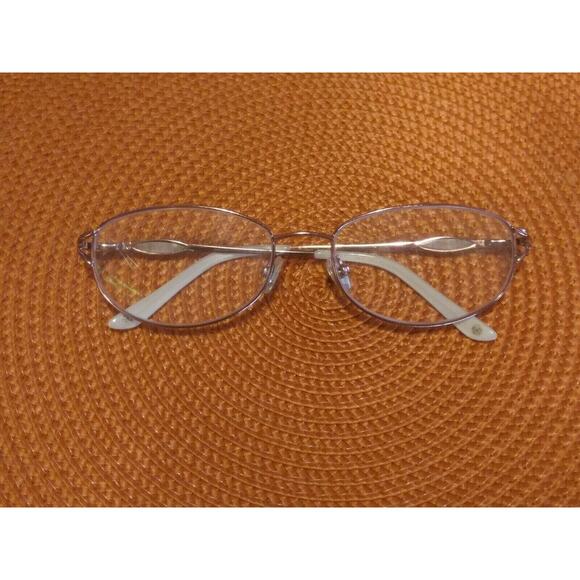 Laura Ashley Cora Peony Pink Women Glasses Eyeglasses Frames used 53-17-130 - Picture 10 of 10